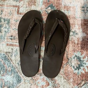 Braided rAinbow sandals